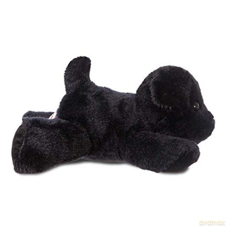 Aurora, 31295, Mini Flopsies Blackie Black Labrador Dog, 8in, Soft Toy, 8"