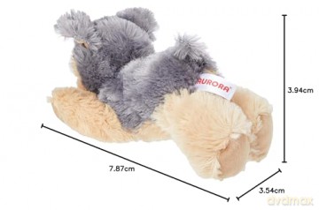 Aurora, 31300, Mini Flopsies Cutie Yorkshire Terrier Dog, 8In, Soft Toy, Cream