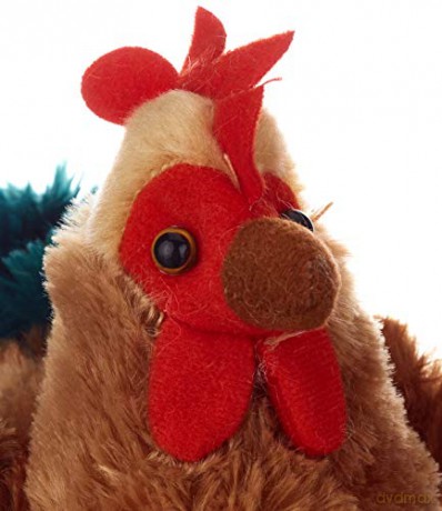 Aurora, 31305, Mini Flopsies Cockerel, 8In, Soft Toy, Brown