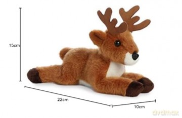 Aurora, 31307, Mini Flopsie Deer, 8in, Soft Toy, Brown
