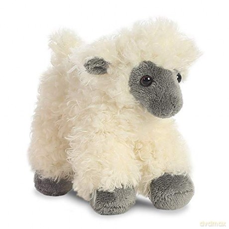 Aurora, 31376, Mini Flopsies Face Sheep, 8In, Soft Toy, White