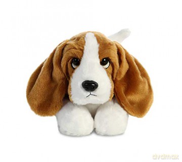Aurora, 31567, Flopsies Basset Hound, 12In, Soft Toy, Multi-Coloured