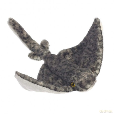 Aurora, 31716, Mini Flopsies Stingray, 8In, Soft Toy, Grey