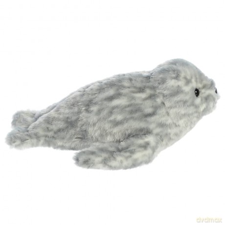 Aurora, 31720, Mini Flopsie Harbour Seal, 8In, Soft Toy, Grey