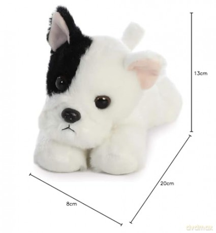 Aurora, 31745, Mini Flopsies French Bulldog, 8In, Soft Toy, White