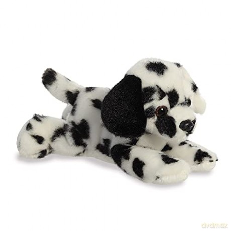 Aurora, 31821, Mini Flopsies Dipper Dalmatian Dog, 8In, Soft Toy, Black and White