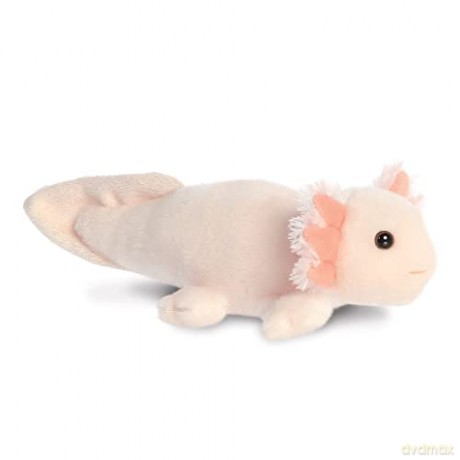 Aurora, 31861, Mini Flopsie Axel Axolotl, 8In, Eco-friendly soft toy, Pink