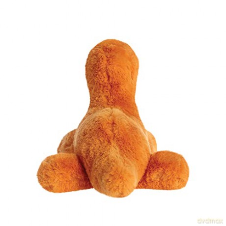 Aurora, 31862, Mini Flopsie Brontosaurus Dinosaur, 8In, Eco-friendly soft toy, Orange