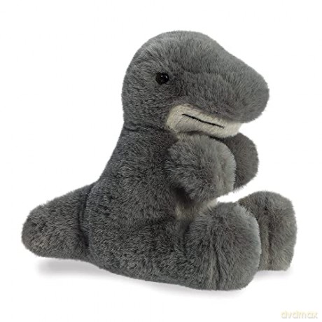 Aurora, 31864, Mini Flopsie TRex Dinosaur, 8In, Eco-friendly soft toy, Grey