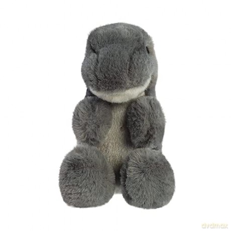 Aurora, 31864, Mini Flopsie TRex Dinosaur, 8In, Eco-friendly soft toy, Grey