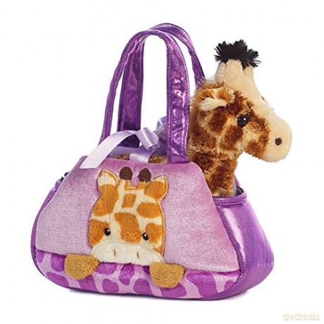Aurora, 32768, Fancy Pal, Peek-a-Boo Giraffe, 8In, Soft Toy, Brown