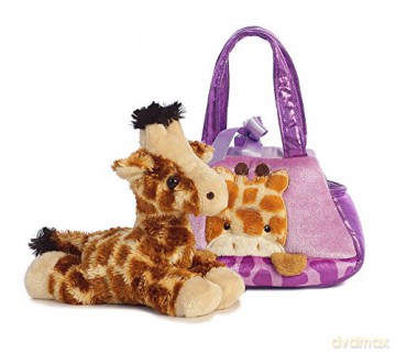 Aurora, 32768, Fancy Pal, Peek-a-Boo Giraffe, 8In, Soft Toy, Brown
