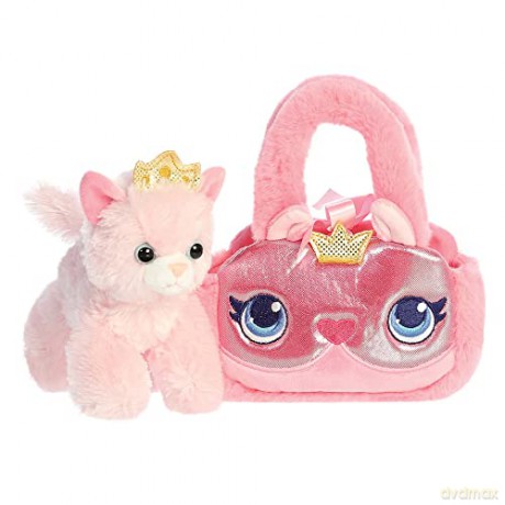 Aurora, 32934, Fancy Pal Princess Kitty, Eco-friendly soft toy, Pink, Medium