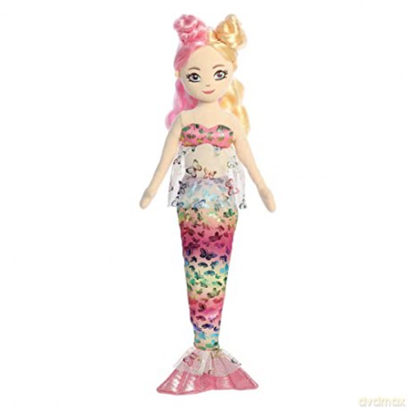 Aurora, 33358, Sea Sparkles Dulcinea Mermaid, 18In, Soft Toy, Multi-Coloured