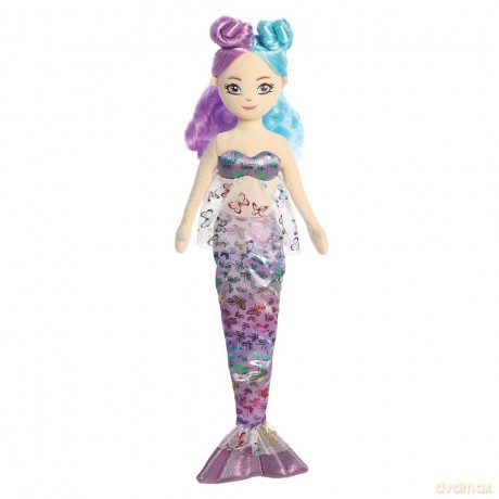 Aurora, 33361, Sea Sparkles Ophelia Mermaid, 18In, Soft Toy, Multi-Coloured
