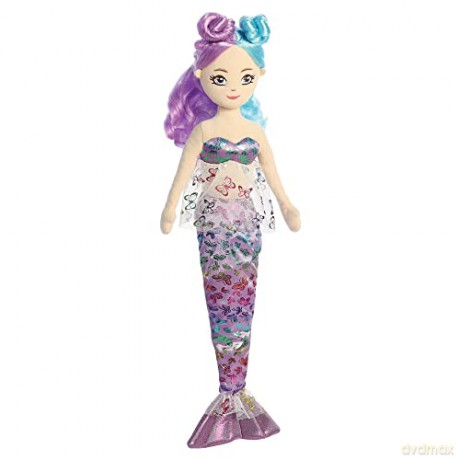 Aurora, 33361, Sea Sparkles Ophelia Mermaid, 18In, Soft Toy, Multi-Coloured