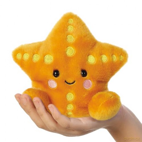 Aurora, 33729, Palm Pals Treasure Starfish 5In, Soft Toy, Orange