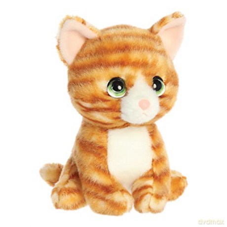 Aurora, 33752, Petites Nacho Orange Tabby Cat, 7In, Soft Toy