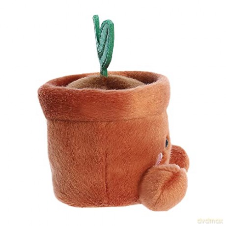 Aurora, 33793, Palm Pals Terra Potted Plant, 5In, Soft Toy, Brown