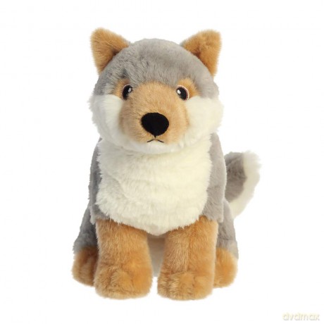 Aurora, 35006, Eco Nation, Wolf, 9.5In, Soft Toy, (Grey/White/Brown)