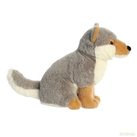 Aurora, 35006, Eco Nation, Wolf, 9.5In, Soft Toy, (Grey/White/Brown)