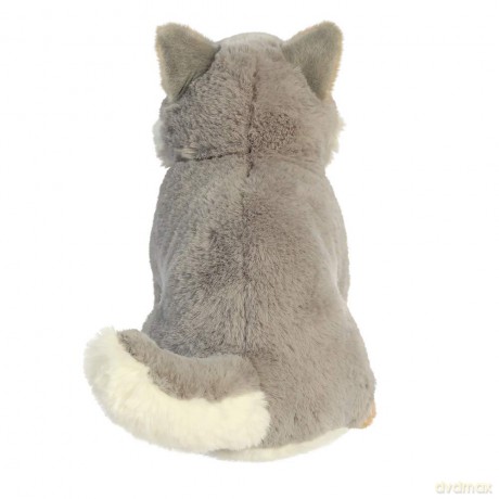 Aurora, 35006, Eco Nation, Wolf, 9.5In, Soft Toy, (Grey/White/Brown)