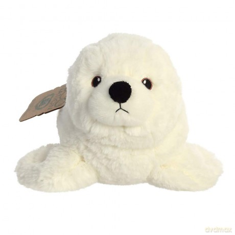 Aurora, 35014, Eco Nation, Seal, 12In, Soft Toy,White