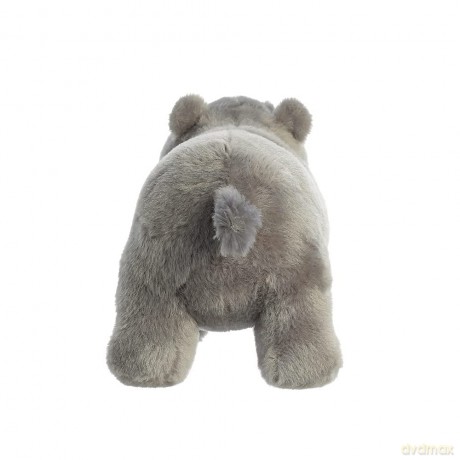 Aurora, 35034, Eco Nation Hippopotamus, 10.5In, Soft Toy, Grey