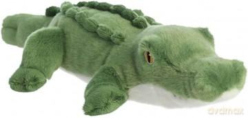 Aurora, 35036, Eco Nation Alligator, 14In, Soft Toy, Green