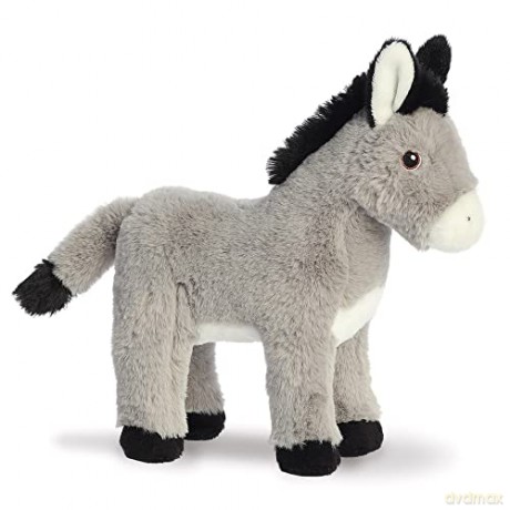 Aurora, 35053, Eco Nation Donkey, 11In, Soft Toy, Grey