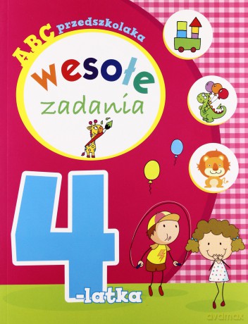 ABC przedszkolaka. Wesołe zadania 4-latka [KSIĄŻKA]