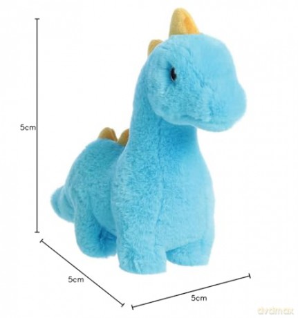 Aurora, 35056, Eco Nation Dipper Diplodocus Dinosaur, 8In, Soft Toy, Blue