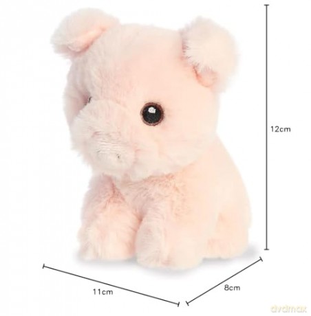 Aurora, 35075, Eco Nation Mini Pig, 5In, Soft Toy, Pink