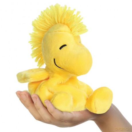 Aurora, 40474, Peanuts PP Woodstock 5In, Soft Toy, Yellow