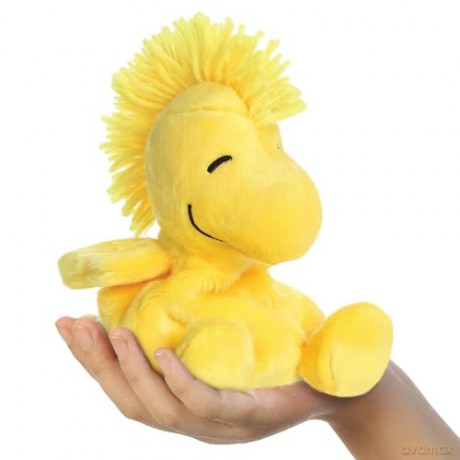 Aurora, 40474, Peanuts PP Woodstock 5In, Soft Toy, Yellow