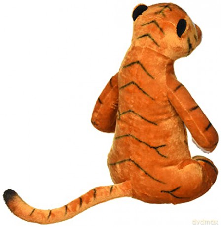 Aurora, 60142, The Tiger Who Came To Tea, 10.5In, Soft Toy, Orange and White