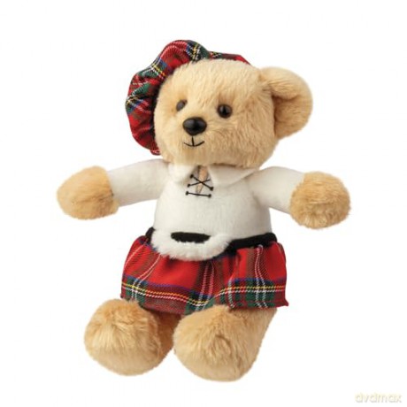 Aurora, 60321, Scottish Souvenir Teddy Bear, 8In, Soft Toy, Multi-Colour