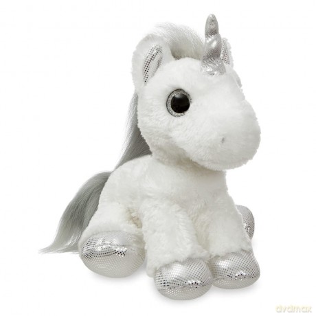 Aurora, 60855, Sparkle Tales, Twilight Unicorn, 12In, Soft Toy, Silver, 12-Inch
