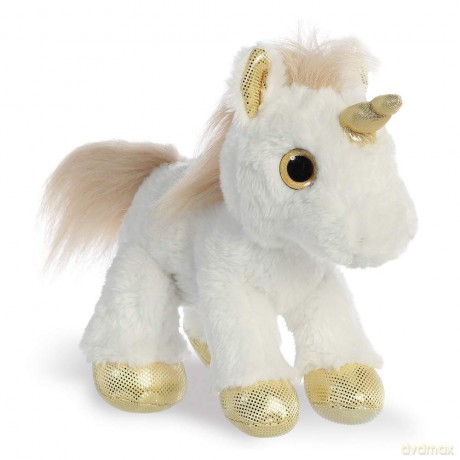 Aurora, 60856, Sparkle Tales, Star Unicorn, 12In, Soft Toy, Gold, 12-Inch