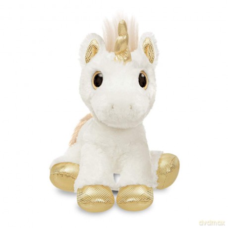 Aurora, 60856, Sparkle Tales, Star Unicorn, 12In, Soft Toy, Gold, 12-Inch