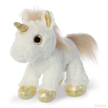 Aurora, 60856, Sparkle Tales, Star Unicorn, 12In, Soft Toy, Gold, 12-Inch