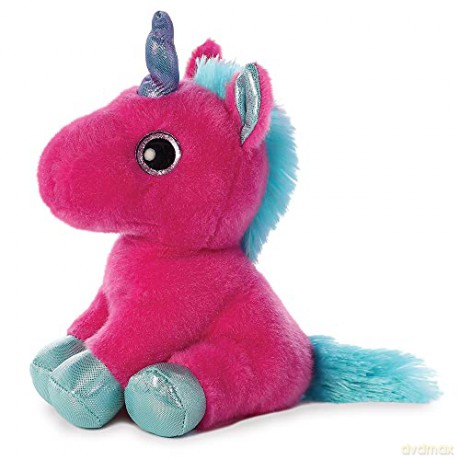 Aurora, 60861, Sparkle Tales, Starlight Unicorn, 7In, Soft Toy, Hot Pink