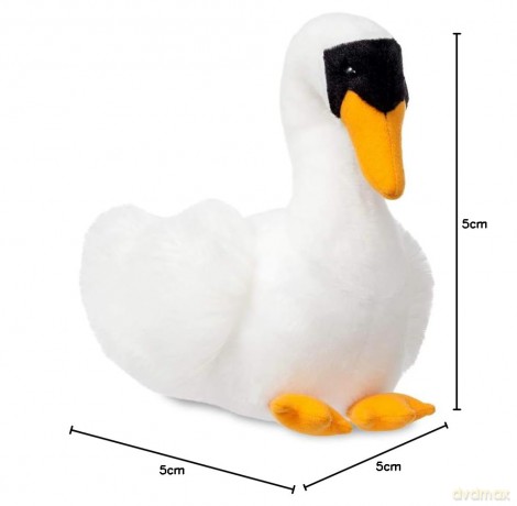 Aurora, 60933, Flopsies Swan, 12In, Soft Toy, White