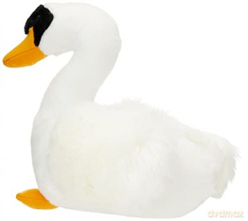Aurora, 60933, Flopsies Swan, 12In, Soft Toy, White