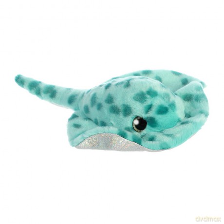 Aurora, 61027, Sparkle Tales, Atlantis Stingray, 7In, Soft Toy, Aqua