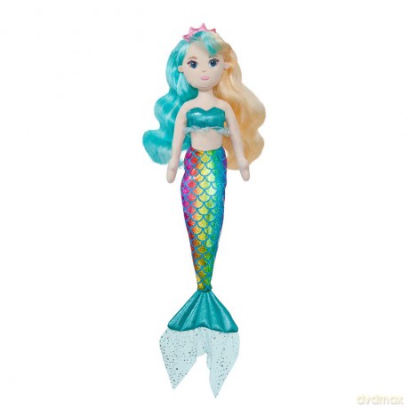 Aurora, 61074, Sea Sparkles Evie, 18In, Soft Toy, Blue