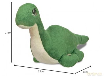 Aurora, 61077, BESSIE Monster Fancy Pal, Soft Toy, Green and Red