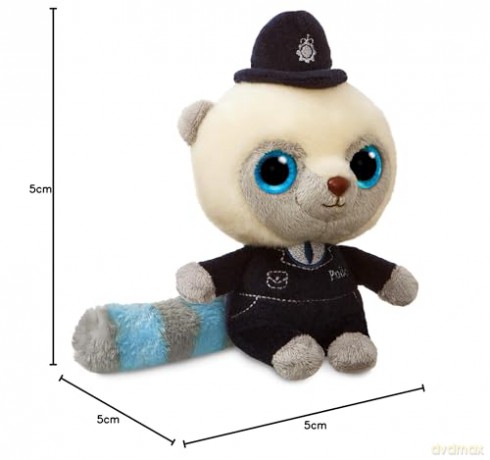 Aurora, 61221, YooHoo, Police Officer, 5In, Soft Toy, Multi-Colour
