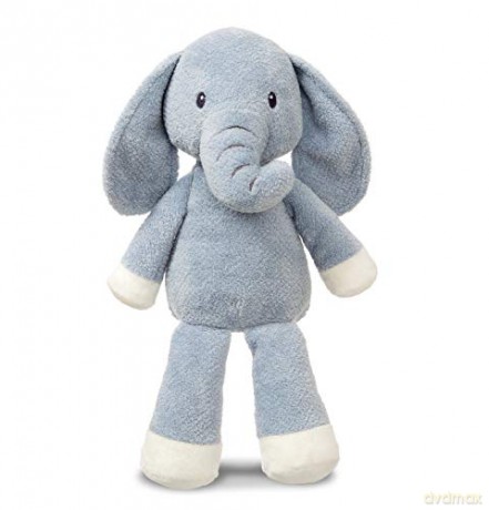 Aurora, 61225, Baby Elly Elephant, Soft Toy, 14In, Blue and White