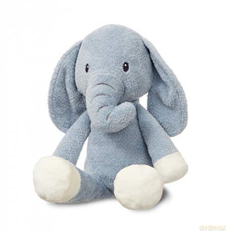 Aurora, 61225, Baby Elly Elephant, Soft Toy, 14In, Blue and White